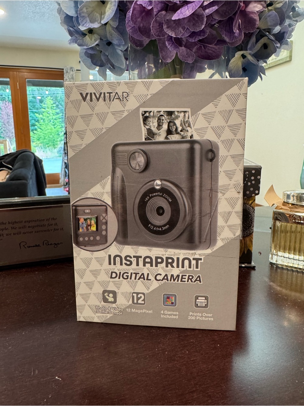 Vivitar InstaPrint Digital Camera 12MP Instant Thermal Print Camera Video Games